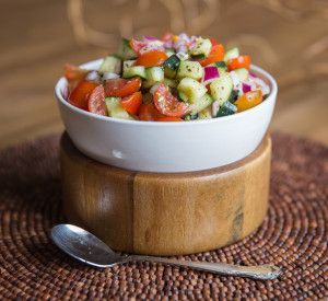 Easy Cucumber & Tomato Salad Recipe
