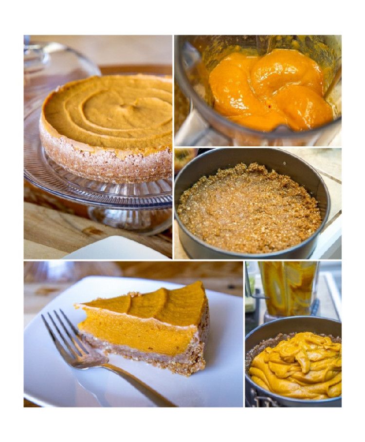 Raw Vegan Pumpkin Pie | www.LiveSimplyNatural.com