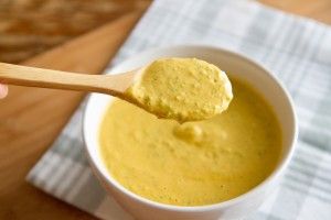 Raw Broccoli & Cheese Soup | www.LiveSimplyNatural.com