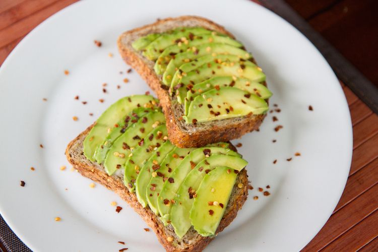Sweet & Spicy Avocado Toast |www.LiveSimplyNatural.com
