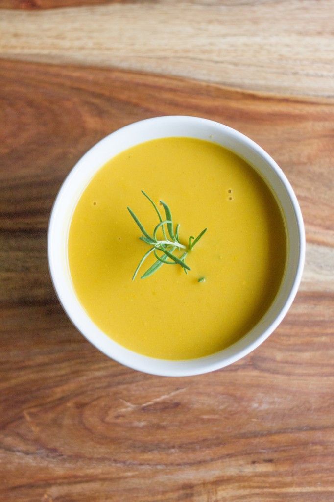 Creamy Butternut Squash Soup | www.LiveSimplyNatural.com