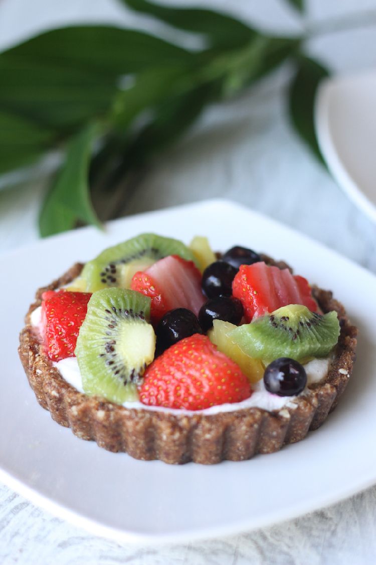 Raw Vegan Fruit Tarts