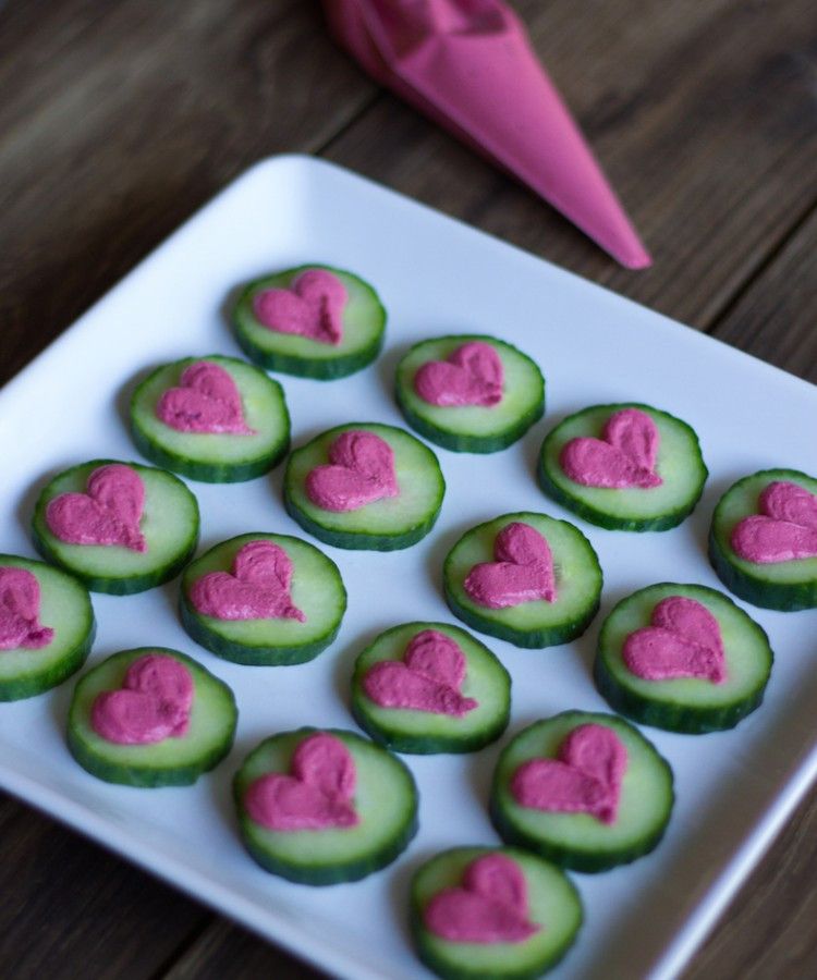 Valentine's Day Beet Hummus