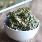 Easy Cheesy Vegan Kale Chips (Dehydrated) |www.LiveSimplyNatural.com