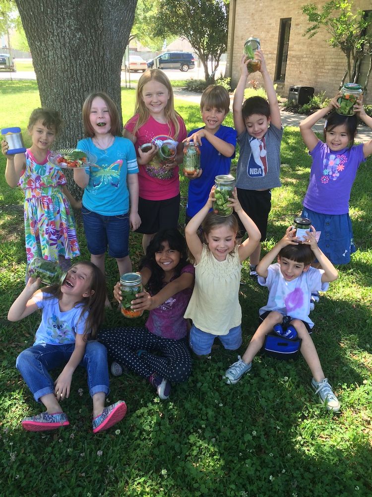 Kids Salad In A Jar