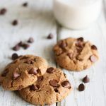 Healthy Vegan Chocolate Chip Cookies
