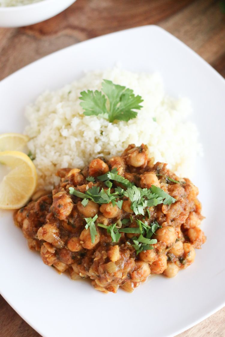 The BEST Chana Masala | www.LiveSimplyNatural.com