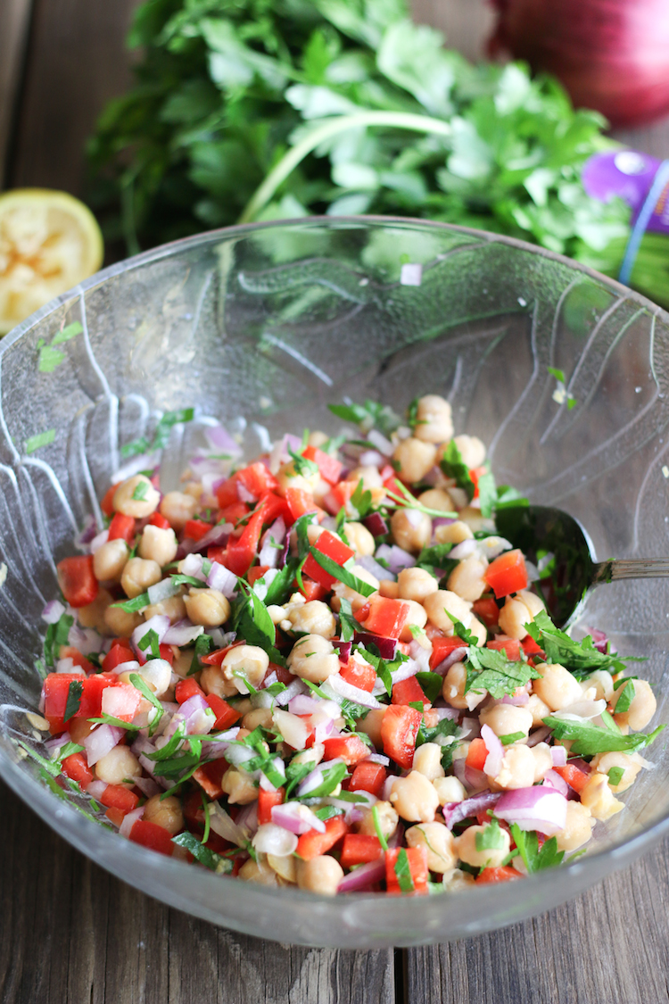 Mediterranean Sweet Potato with Tahini Dressing