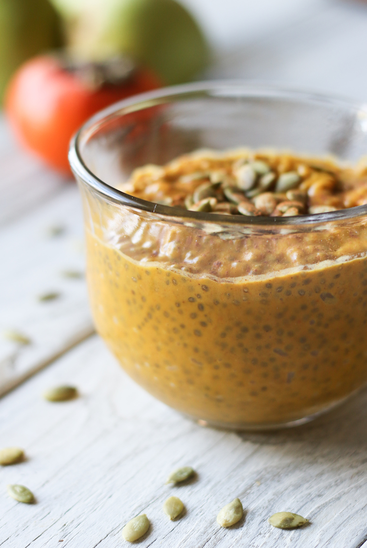 Pumpkin Chia Pudding | www.LiveSimplyNatural.com