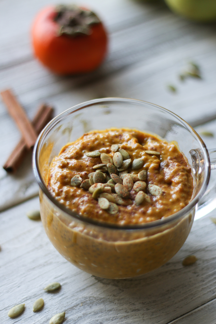 Pumpkin Chia Pudding | www.LiveSimplyNatural.com