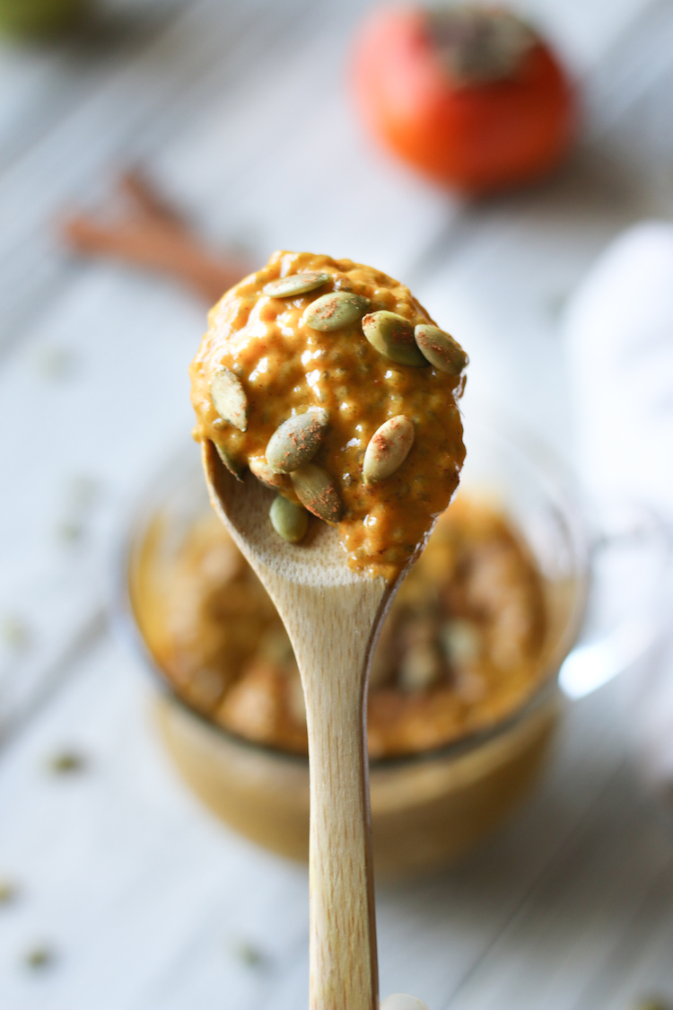 Pumpkin Chia Pudding | www.LiveSimplyNatural.com