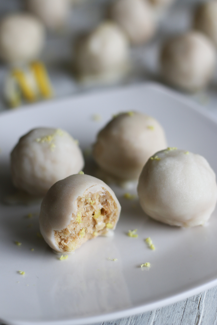 Chickpea Lemon Coconut Bites