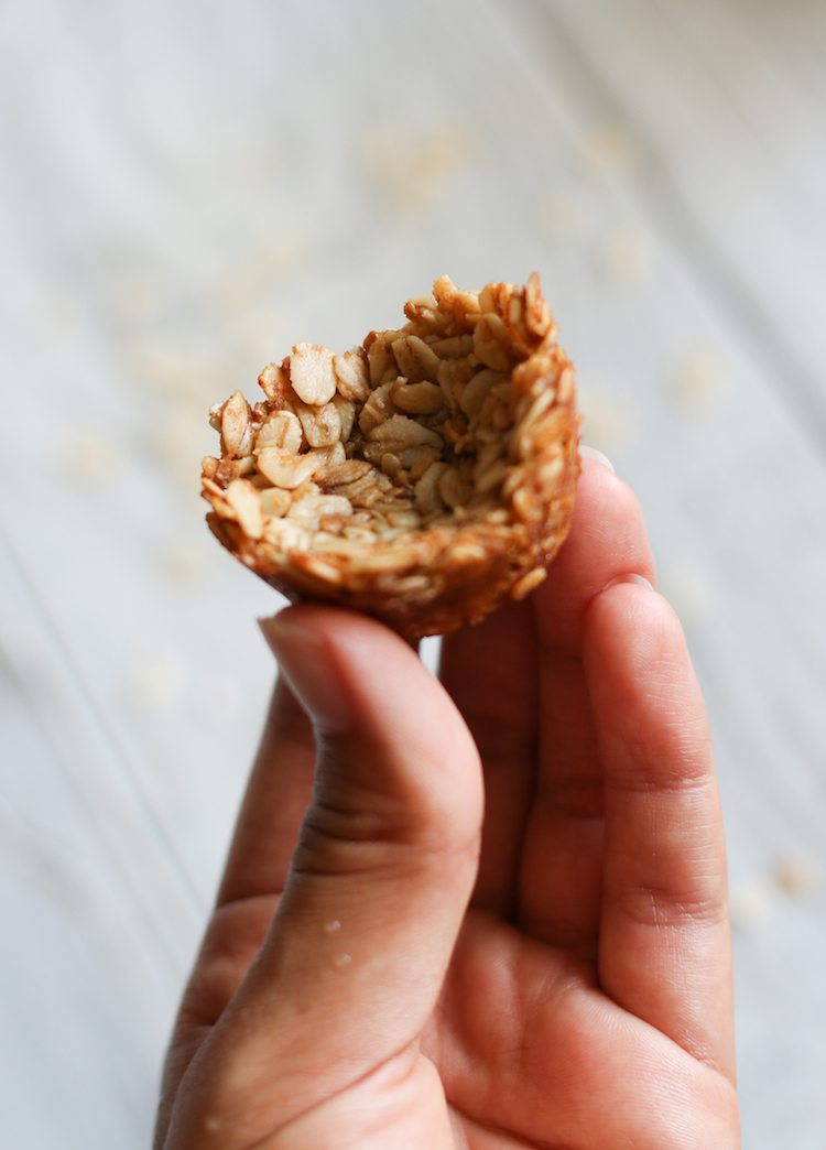 Breakfast Granola Cups with Cashew Cream Yogurt