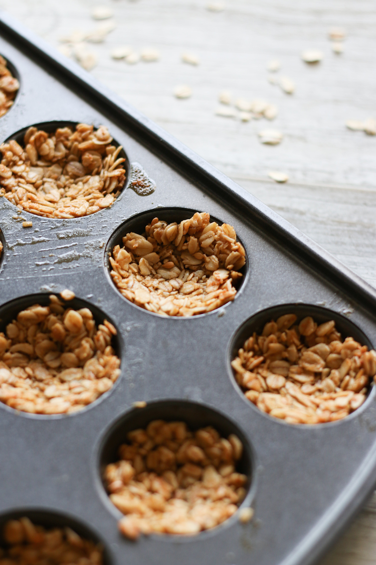 Breakfast Granola Cups with Cashew Cream Yogurt