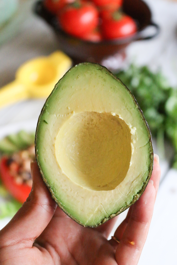 Mexican Stuffed Bell Pepper | www.LiveSimplyNatural.com