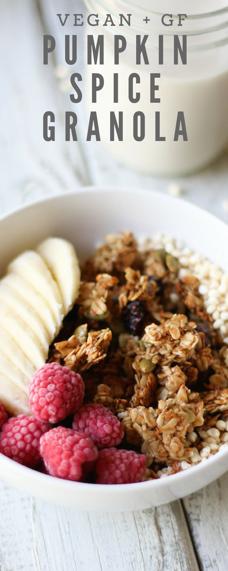 Quick + Easy Pumpkin Spice Granola