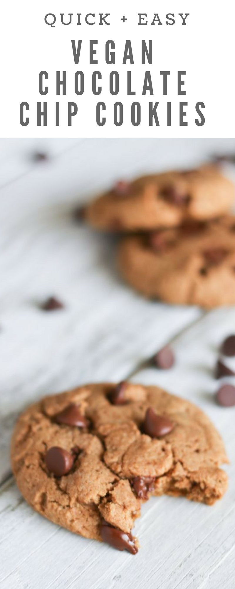 Vegan Gluten-Free Chocolate Chip Cookies