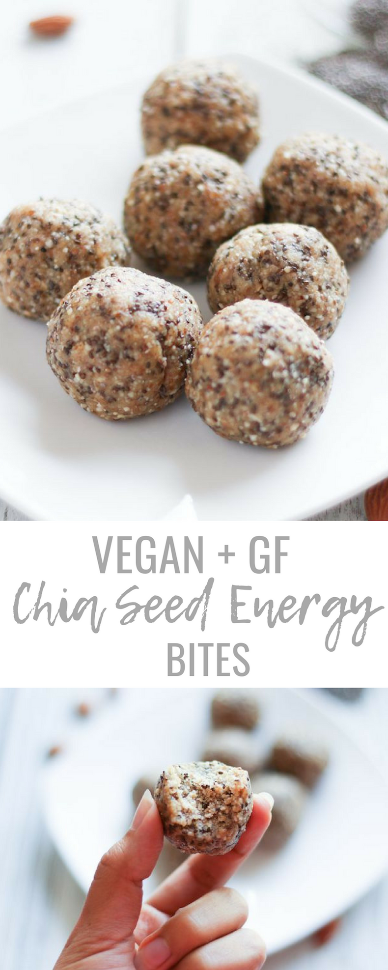 Raw Vegan Chia Seed Energy Bites