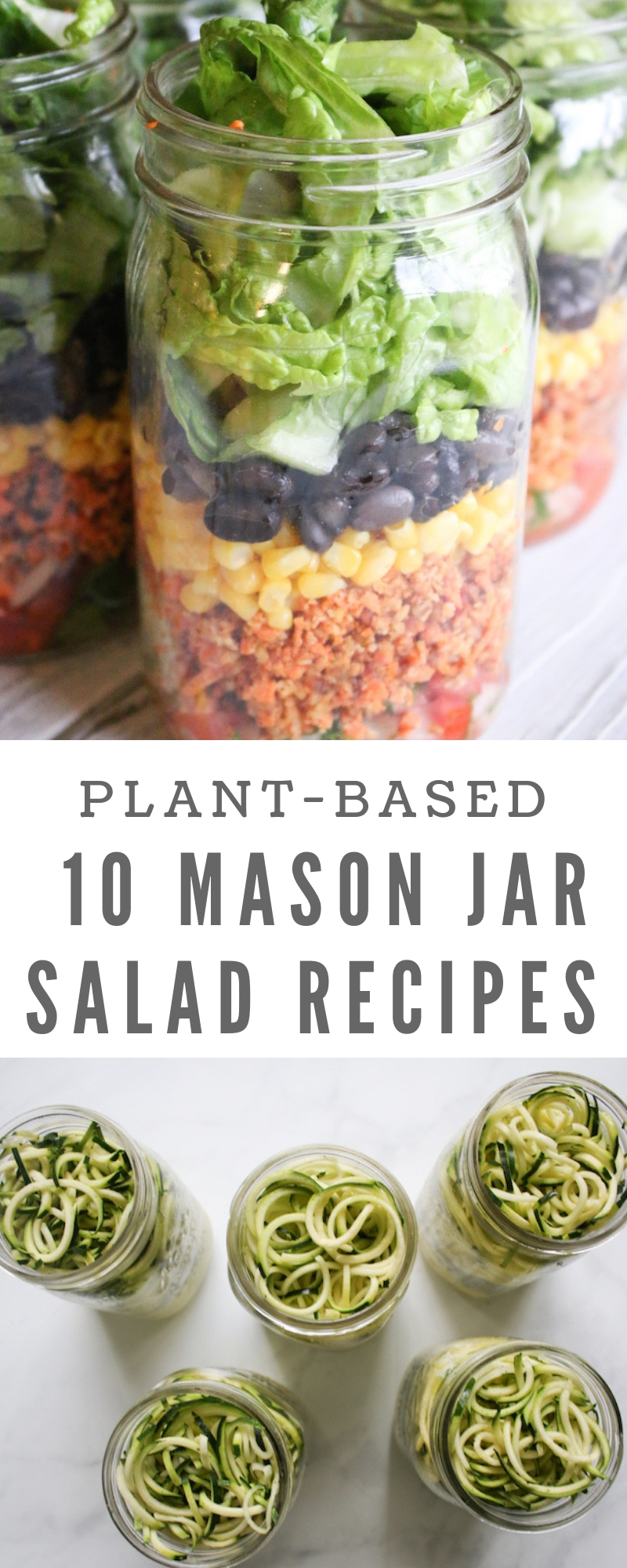 Top 10 Plant-Based Mason Jar Salad Recipes