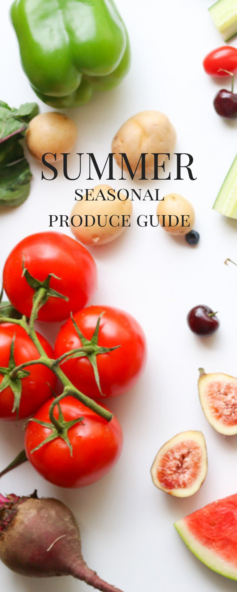 Summer Seasonal Produce Guide | www.livesimplynatural.com