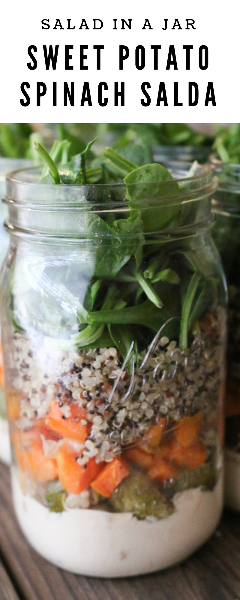 Sweet Potato Quinoa Salad In A Jar | www.livesimplynatural.com