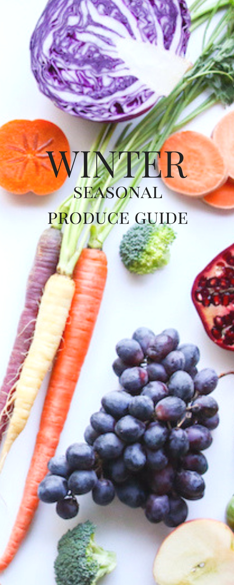 Winter Seasonal Produce Shopping Guide