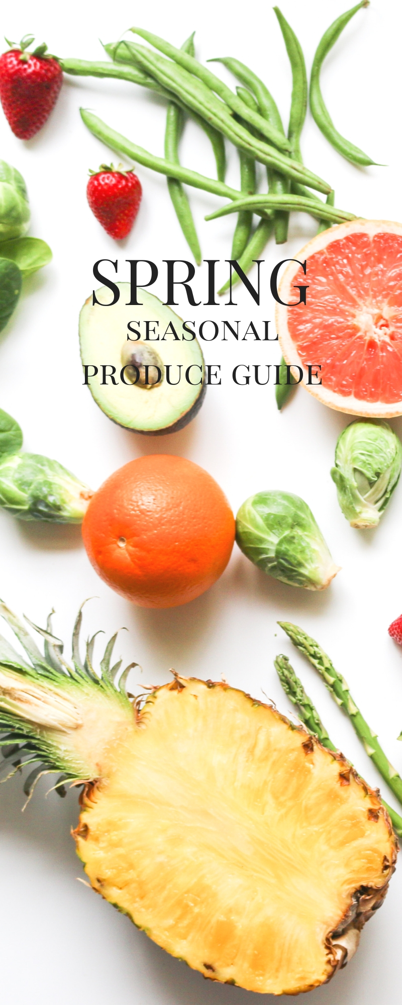 Spring Seasonal Produce Shopping Guide | www.livesimplynatural.com