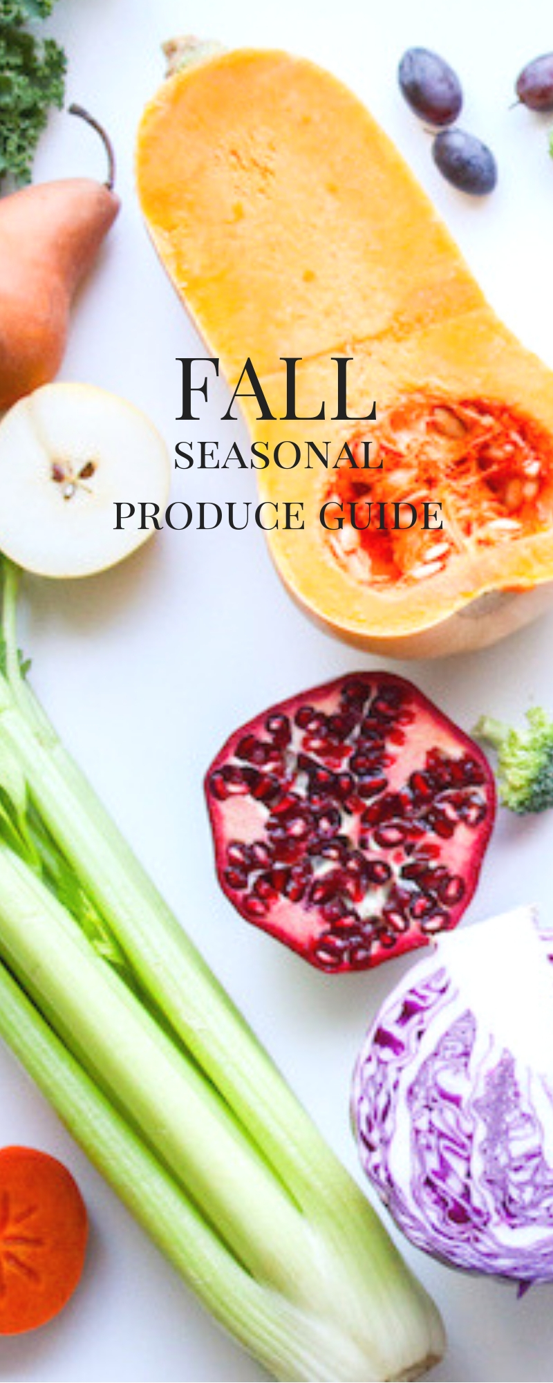 Fall Seasonal Produce Shopping Guide | www.livesimplynatural.com