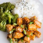 Vegan Kung Pao Tofu & Broccoli | wwwlivesimplynatural.com